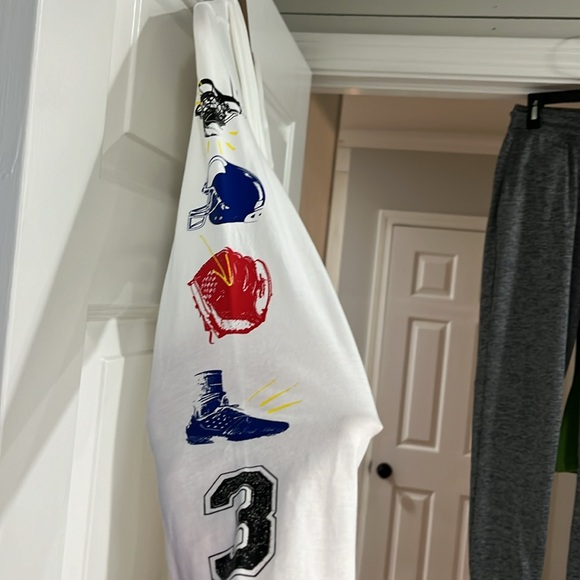 Adidas Boys White Lightweight Hoodie Tee - Picture 7 of 9